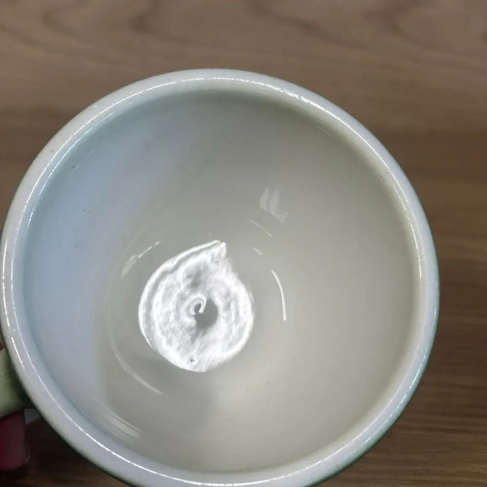 Unbranded Green and White Dinnerware